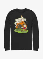 Disney100 Halloween Mickey Mouse Creepin' It Real Long-Sleeve T-Shirt