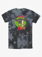 Disney100 Halloween Sulley & Mike So Terrifying You Won't Believe Your Eye Tie-Dye T-Shirt