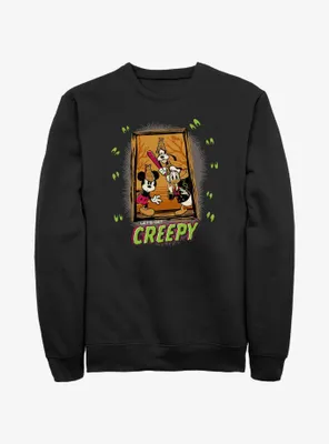 Disney100 Halloween Mickey's Gang Let's Get Creepy Sweatshirt