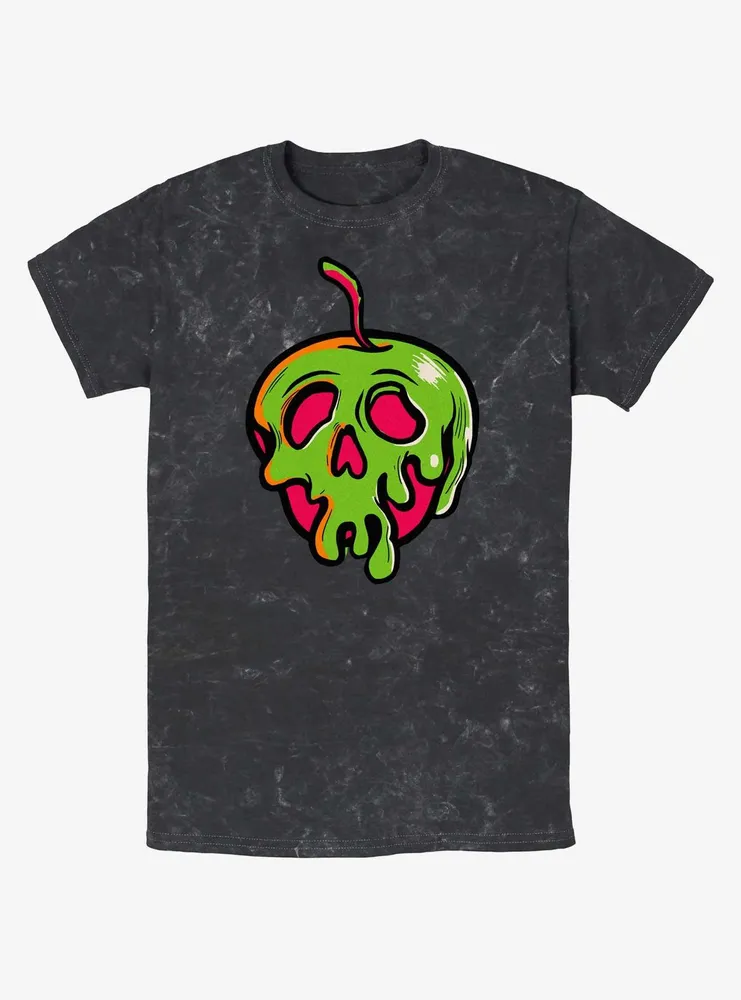 Disney100 Halloween Poisoned Apple Mineral Wash T-Shirt