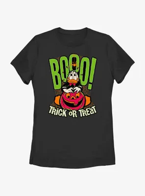 Disney100 Halloween Boo Donald Trick or Treat Women's T-Shirt