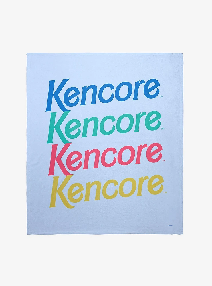 Barbie Kencore Throw Blanket