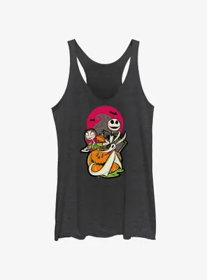 Disney100 Halloween Happy Sally Jack and Zero Women's Tank Top