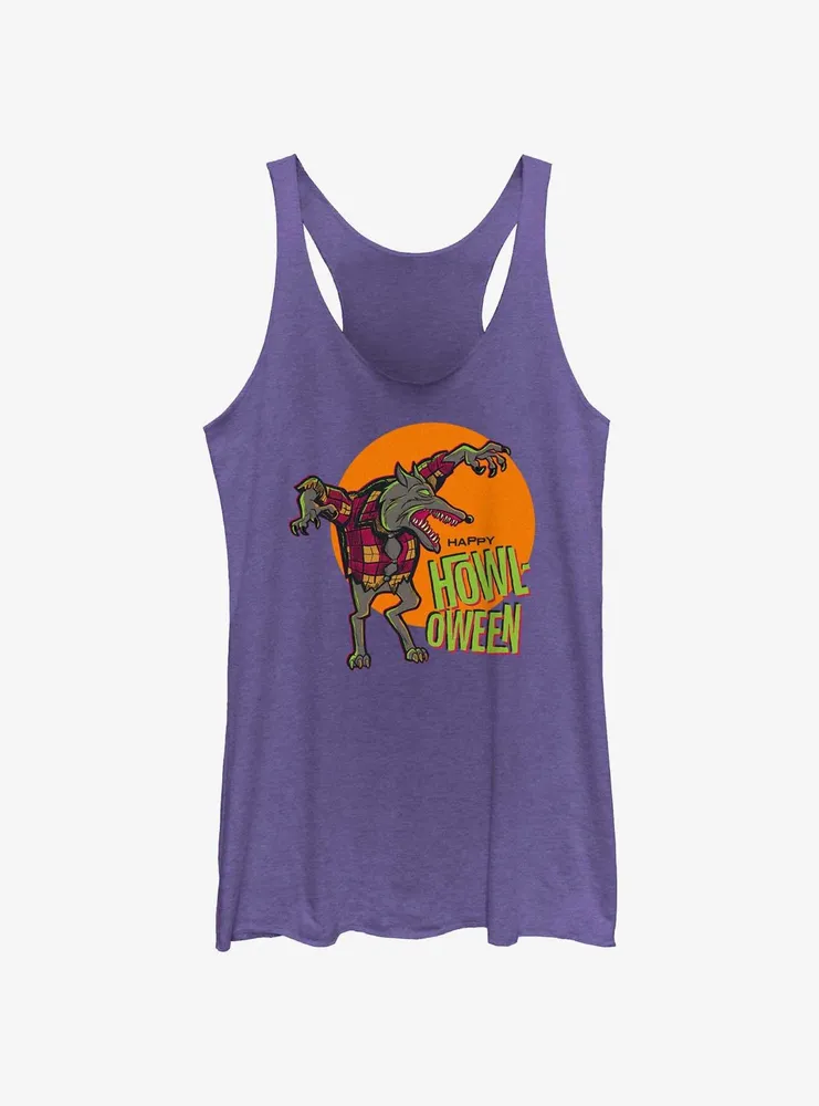 Disney100 Halloween Wolfman Howl-Oween Women's Tank Top