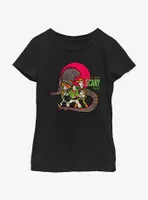 Disney100 Halloween Toy Story Iguana I Love A Good Scary Tail Youth Girl's T-Shirt