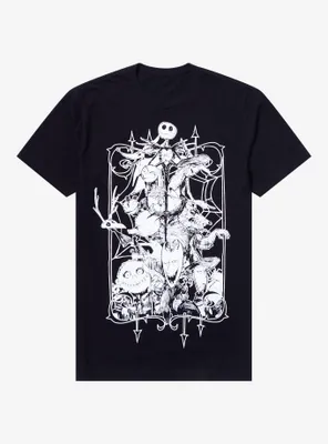 The Nightmare Before Christmas Metal T-Shirt