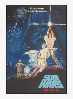 Star Wars: Episode IV A New Hope Japanese Vintage-Style Poster Wall Art