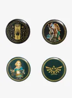 Nintendo The Legend of Zelda: Tears of The Kingdom Button Pin Set