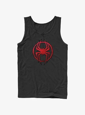 Marvel Spider-Man: Across the Spider-Verse Miles Morales Spider Logo Tank