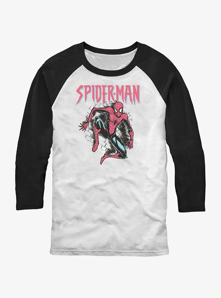 Marvel Spider-Man Spidey Pastel Raglan T-Shirt