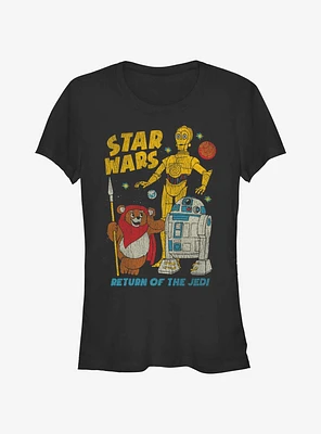 Star Wars Walk The Ewok Girl's T-Shirt