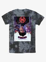 Marvel Spider-Man: Across the Spider-Verse Poster Tie-Dye T-Shirt