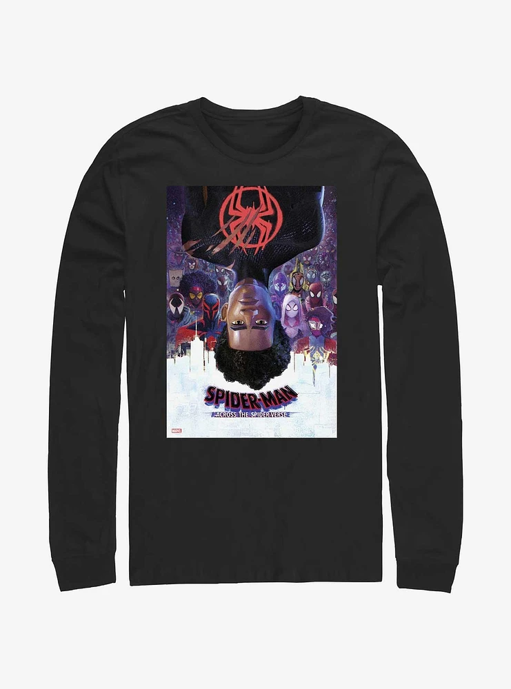 Marvel Spider-Man: Across the Spider-Verse Poster Long-Sleeve T-Shirt