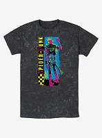 Marvel Spider-Man: Across the Spider-Verse Spider-Punk Mineral Wash T-Shirt