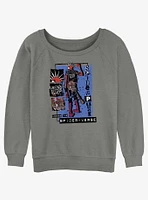 Marvel Spider-Man: Across the Spider-Verse Punk Power Girls Slouchy Sweatshirt