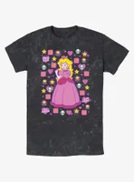 Mario Princess Peach Mineral Wash T-Shirt