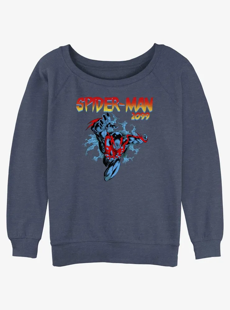 Marvel Spider-Man-2099 Womens Slouchy Sweatshirt