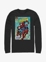 Marvel Spider-Man Clone Wars Comic Cover Long-Sleeve T-Shirt