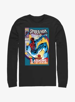 Marvel Spider-Man: Across the Spider-Verse O'Hara 2099 Comic Cover Long-Sleeve T-Shirt