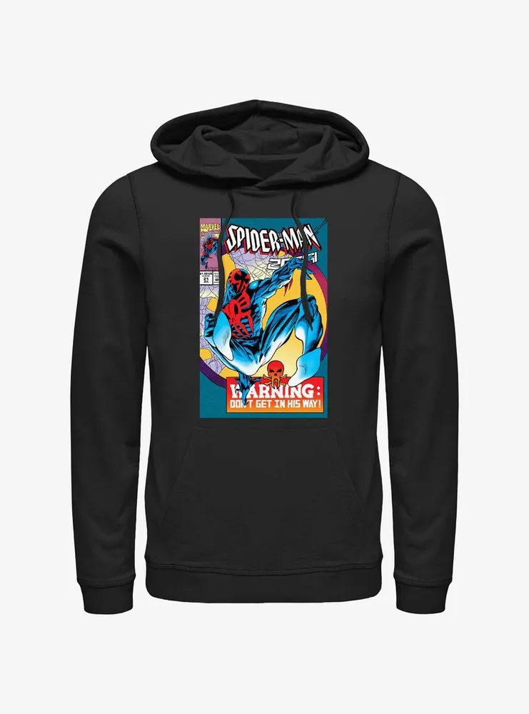 Marvel Spider-Man: Across the Spider-Verse O'Hara 2099 Comic Cover Hoodie