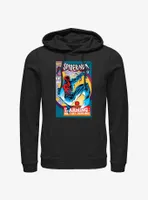 Marvel Spider-Man: Across the Spider-Verse O'Hara 2099 Comic Cover Hoodie