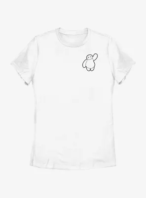 Disney Big Hero 6 Pocket Baymax Womens T-Shirt