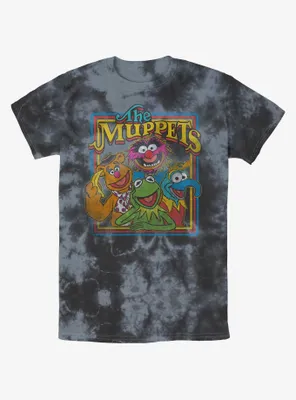 Disney The Muppets Retro Muppet Poster Tie-Dye T-Shirt