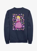 Mario Princess Peach Sweatshirt