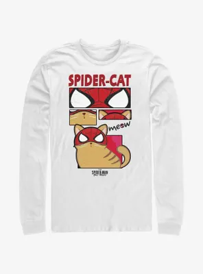 Marvel Spider-Man: Across the Spider-Verse Spider-Cat Long-Sleeve T-Shirt