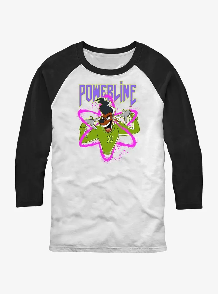 Disney Goofy I Have Power Raglan T-Shirt