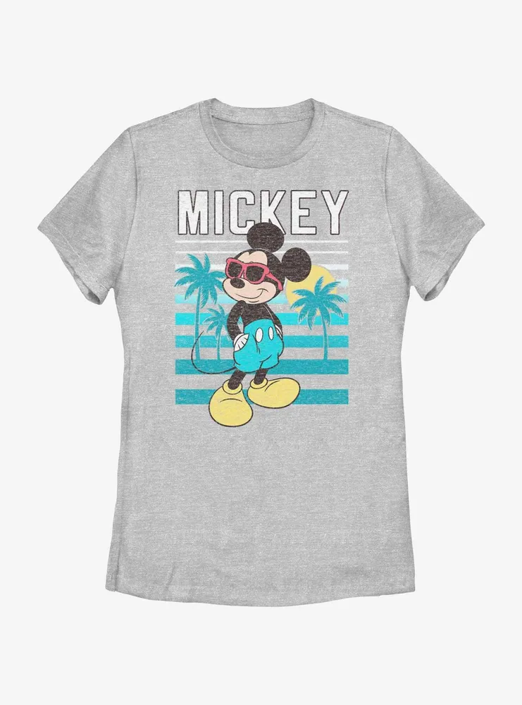Disney Mickey Mouse Beachin' Womens T-Shirt