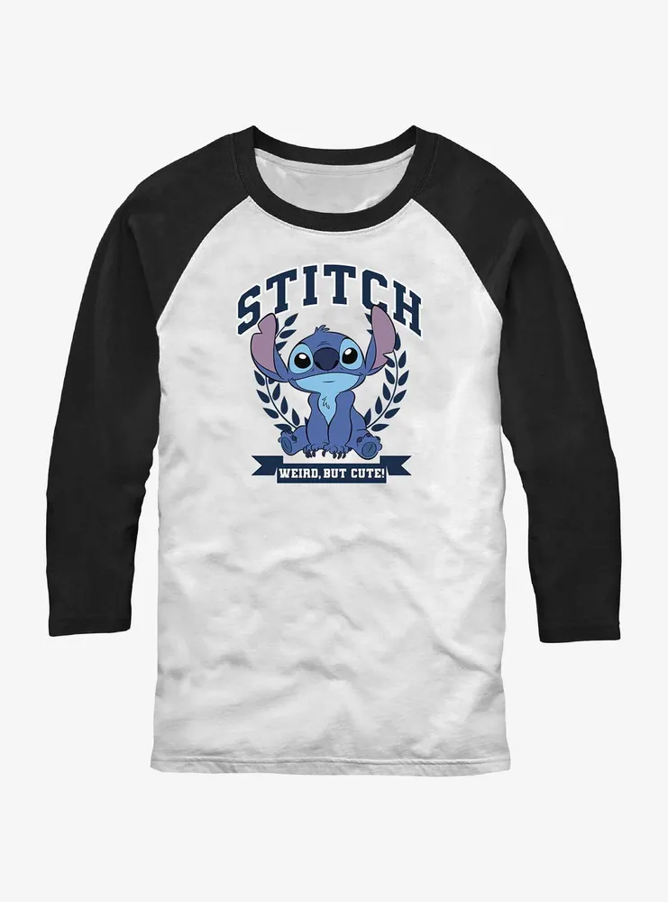 Disney Lilo & Stitch Weird But Cute Raglan T-Shirt