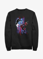 Marvel Spider-Man: Across the Spider-Verse Spider-Gwen and Miles Morales Sweatshirt