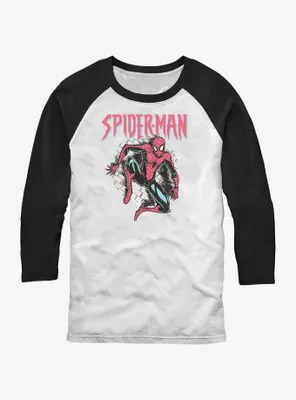 Marvel Spider-Man Spidey Pastel Raglan T-Shirt