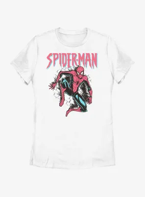 Marvel Spider-Man Spidey Pastel Womens T-Shirt