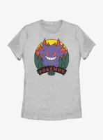 Pokemon Gengar Forest Attack Womens T-Shirt