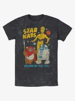 Star Wars Walk The Ewok Mineral Wash T-Shirt