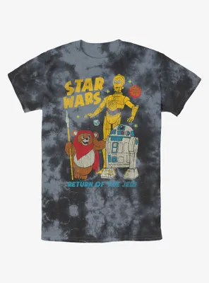 Star Wars Walk The Ewok Tie-Dye T-Shirt