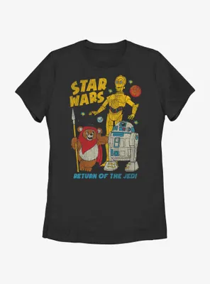 Star Wars Walk The Ewok Womens T-Shirt