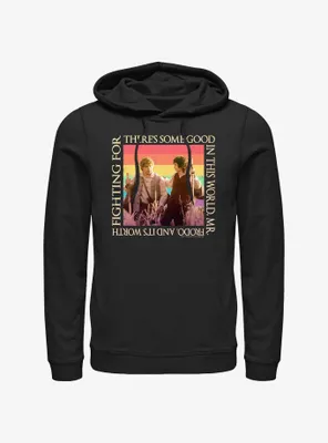 The Lord of Rings Sam and Frodo Good World Hoodie