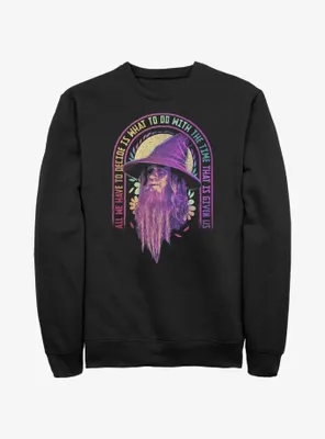 the Lord of Rings Gandalf Decide With Time Sweatshirt