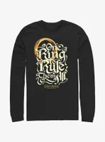 the Lord of Rings One Ring Rules Long-Sleeve T-Shirt