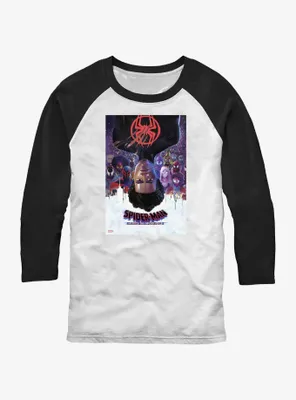 Marvel Spider-Man: Across the Spider-Verse Poster Raglan T-Shirt