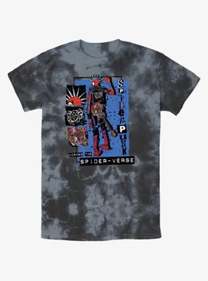 Marvel Spider-Man: Across the Spider-Verse Punk Power Tie-Dye T-Shirt