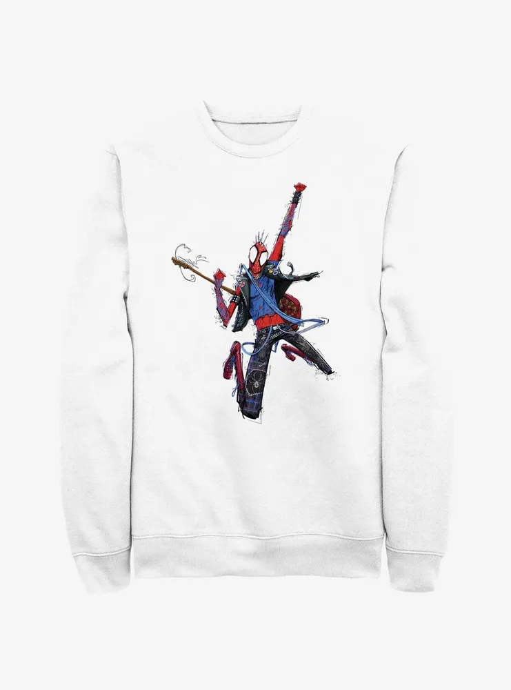 Marvel Spider-Man: Across the Spider-Verse Spider-Punk Rock Out Sweatshirt