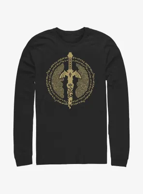 The Legend of Zelda Master Sword Icon Long-Sleeve T-Shirt