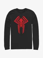 Marvel Spider-Man: Across the Spider-Verse O'Hara Spider Logo Long-Sleeve T-Shirt