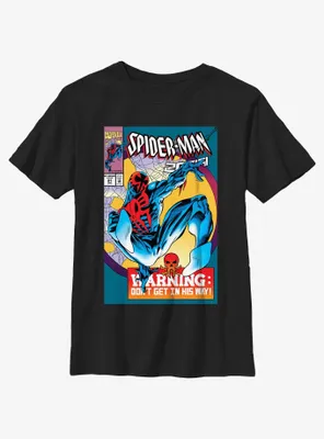 Marvel Spider-Man: Across the Spider-Verse O'Hara 2099 Comic Cover Youth T-Shirt