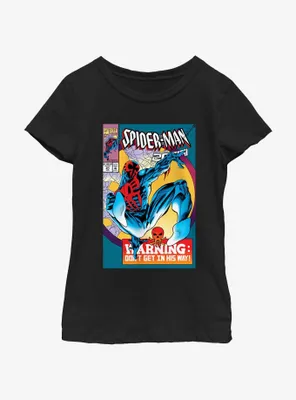 Marvel Spider-Man: Across the Spider-Verse O'Hara 2099 Comic Cover Girls Youth T-Shirt