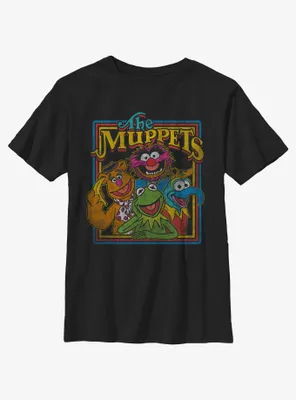 Disney The Muppets Retro Muppet Poster Youth T-Shirt